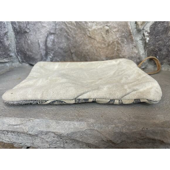 Myra Bag Cowhide Clutch Purse Wristlet Leather Boho Western Festival Cowgirl Fur - Picture 5 of 12